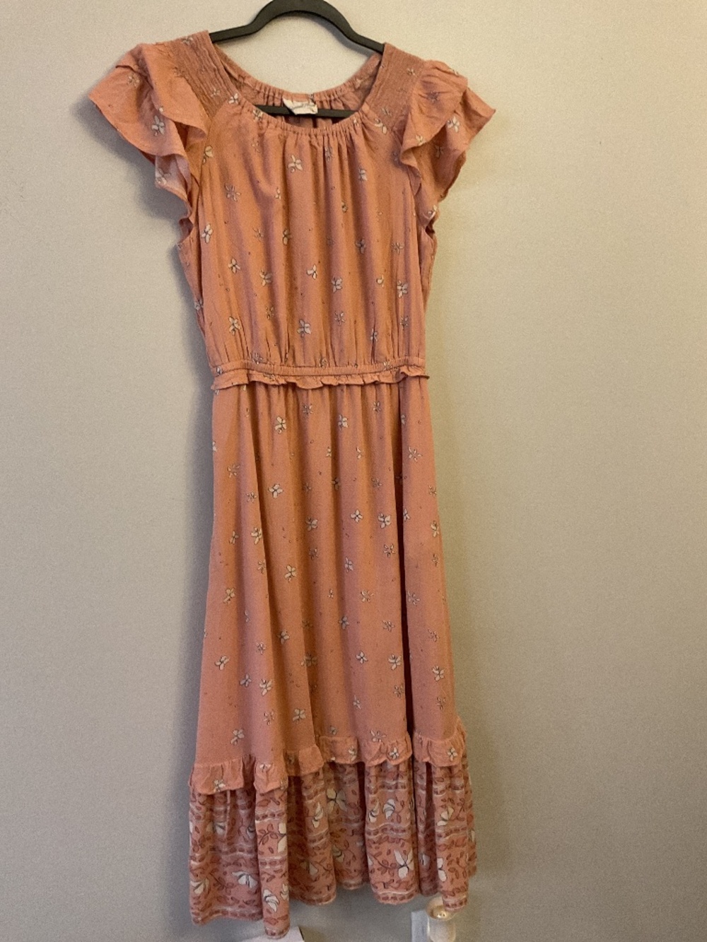 Universal Thread Dust Rose midi dress -small
